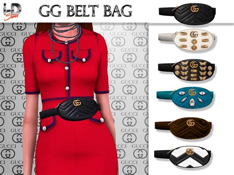 gucci belt sims|sims 4 Gucci bag cc.